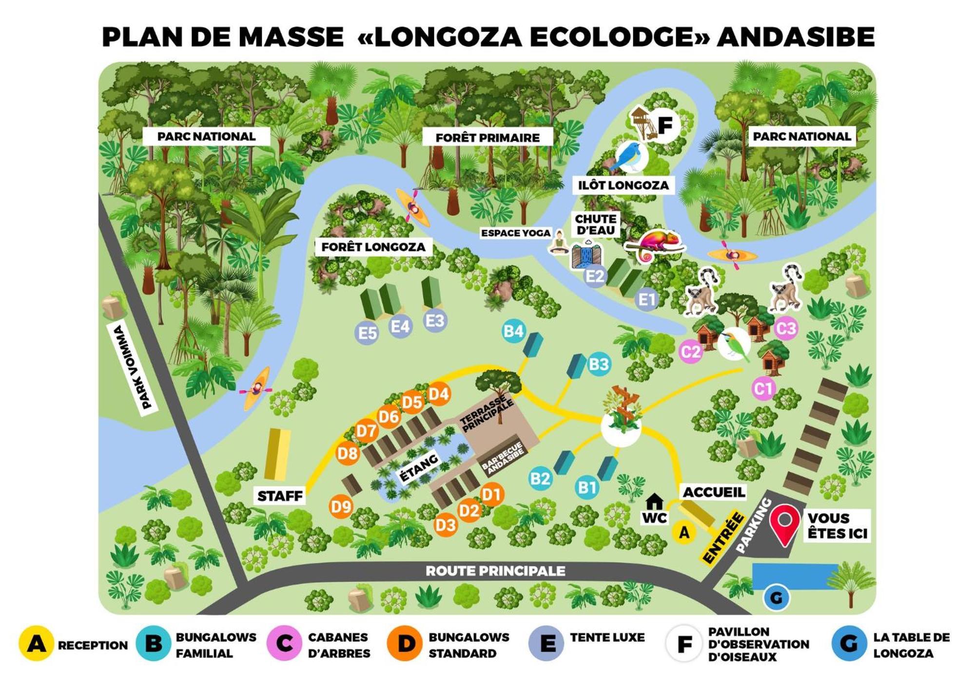 Longoza Ecolodge Andasibe Extérieur photo